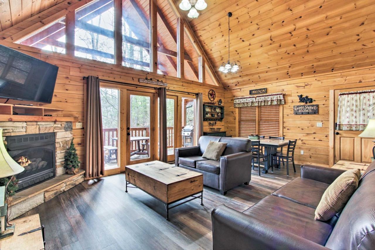 Gatlinburg Mountain Cabin With Grill And Pool Table! Eksteriør billede
