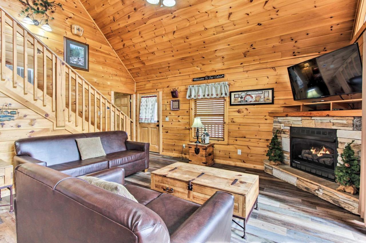 Gatlinburg Mountain Cabin With Grill And Pool Table! Eksteriør billede