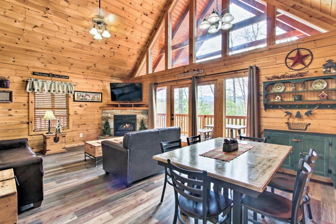 Gatlinburg Mountain Cabin With Grill And Pool Table! Eksteriør billede
