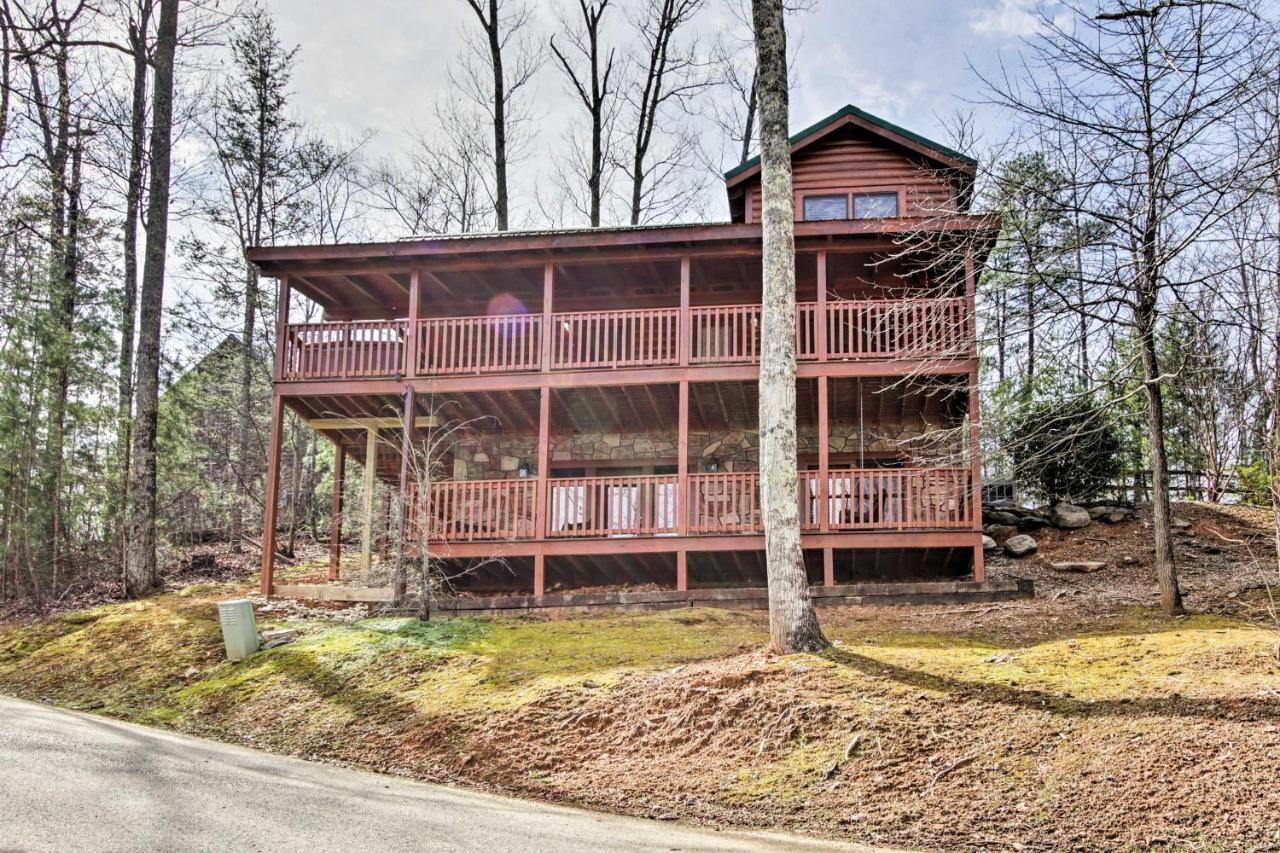 Gatlinburg Mountain Cabin With Grill And Pool Table! Eksteriør billede