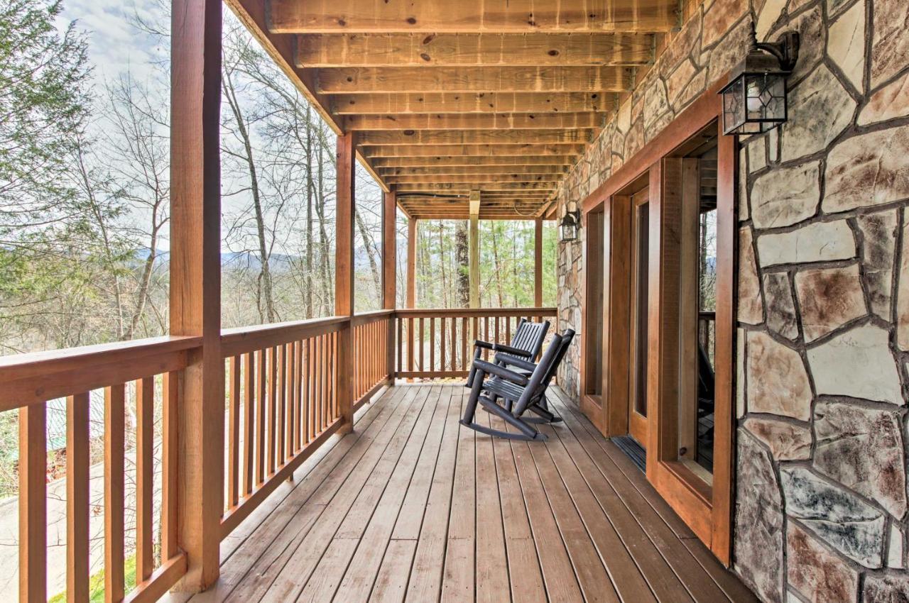 Gatlinburg Mountain Cabin With Grill And Pool Table! Eksteriør billede